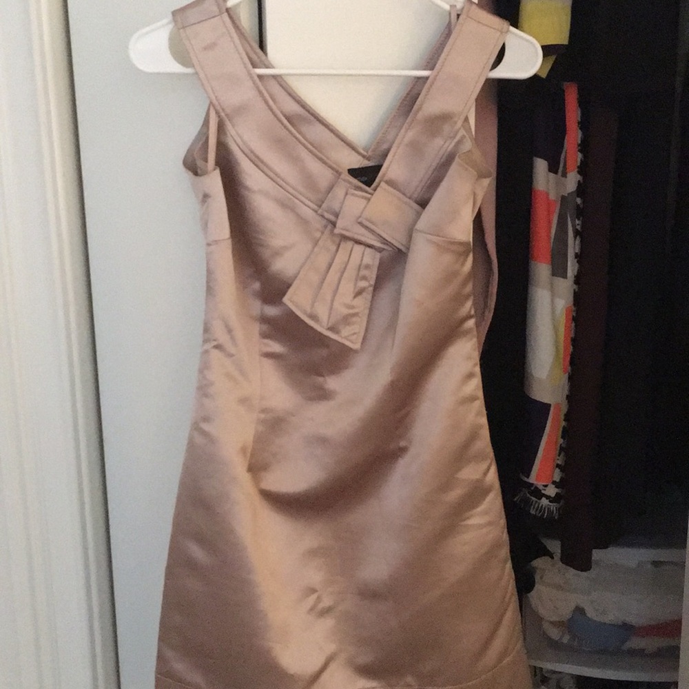 Champagne gold dress